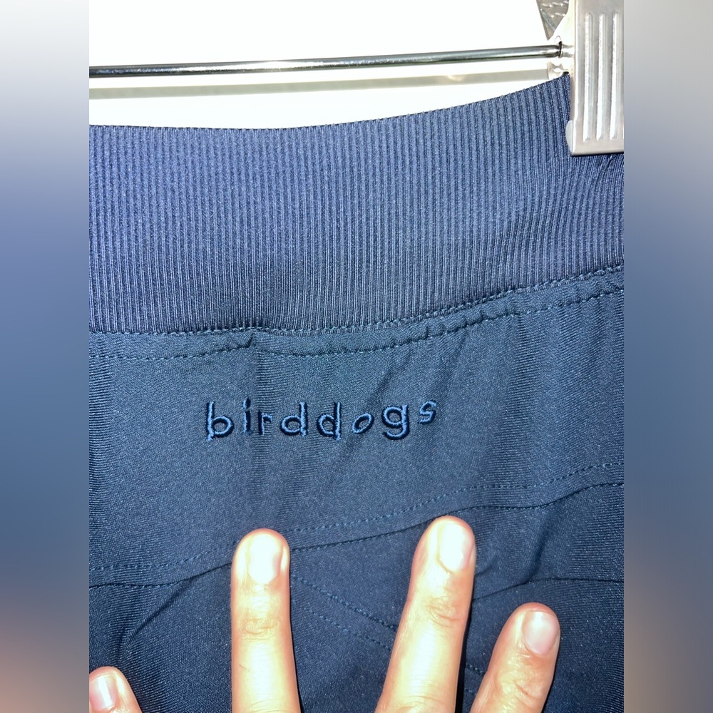Birddogs women Joggers Size S Navy Drawstring Pockets Boom - Picture 6 of 7